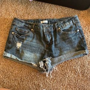 Jean shorts